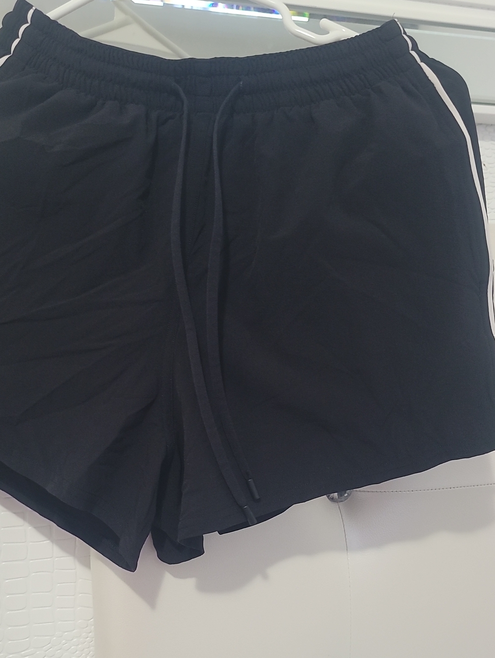 lululemonš athletica Navy Athletic Drawcord Shorts - Picture 2 of 6